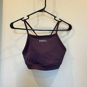 NOBULL Women's Deep Purple Sports Bra